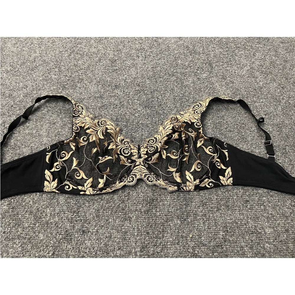 Soma black and gold underwire bra 34D Woman’s